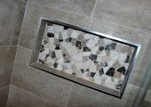 Bathroom renovations - Built-in niche