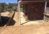 Retaining wall installations