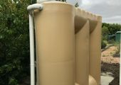 Water tank installations