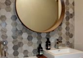 Powder room renovation