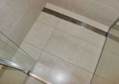 Tiled shower base
