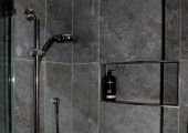 Care shower rail & niche'