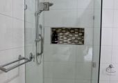 Ensuite renovation - Frameless shower screen