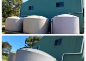 Water tank installations